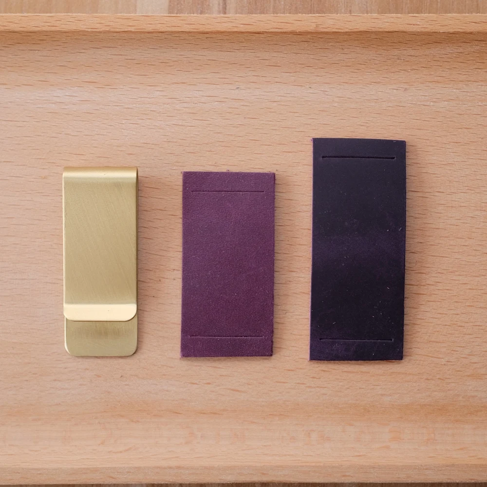 

Латунный зажим для ручек из кожи TN