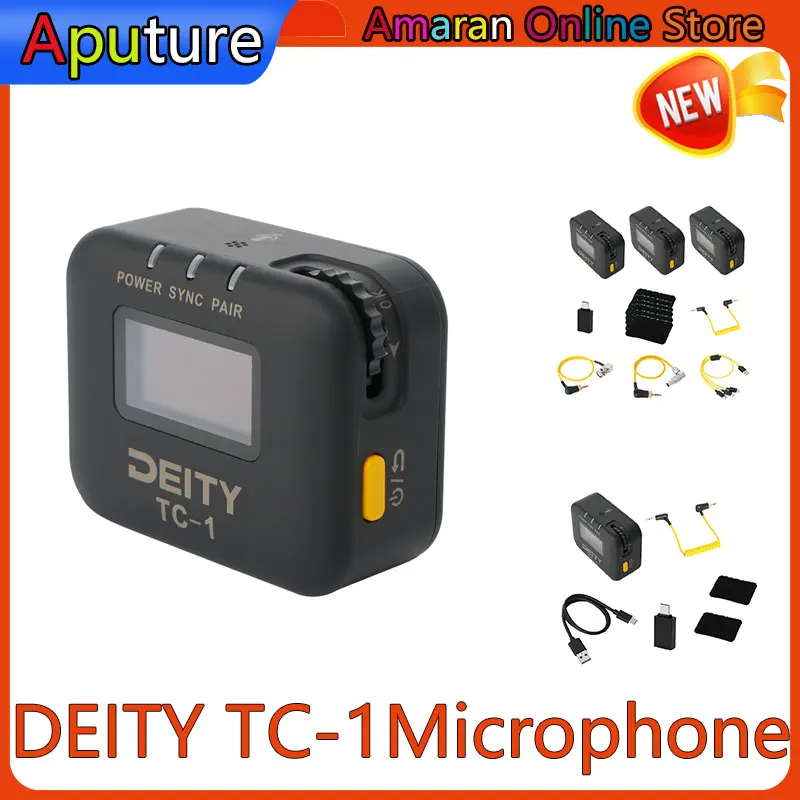 Microphone Time Coder Mic For Video Recording Time Code Living Streaming