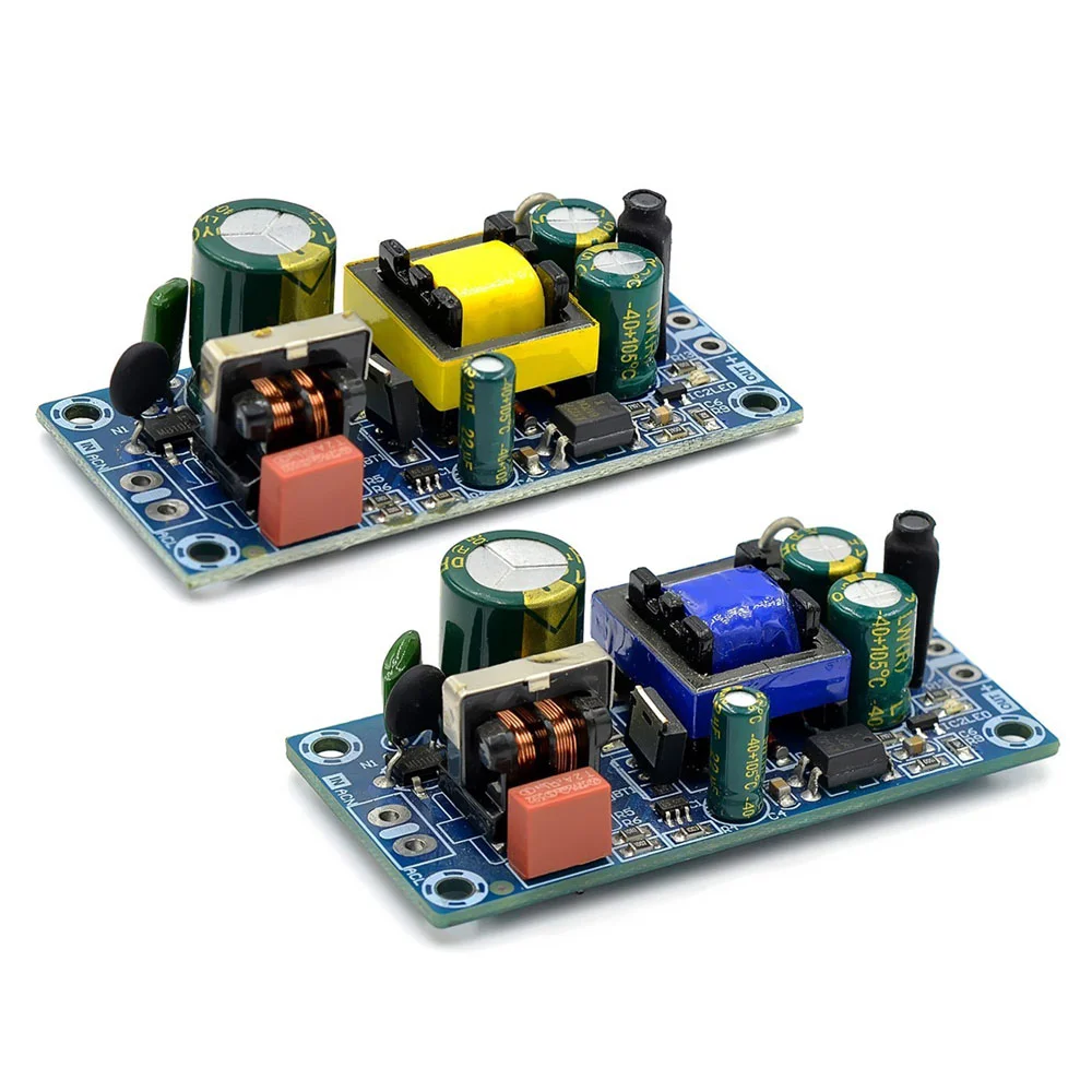 2 шт., флейта 5 В, 2 а/12 В, 1 А, 10 Вт, 12 Вт, модуль импульсного источника питания с неизолированной схемой, 85-264 В переменного тока на 5 В, 12 В постоянного тока, плата источника питания для замены
