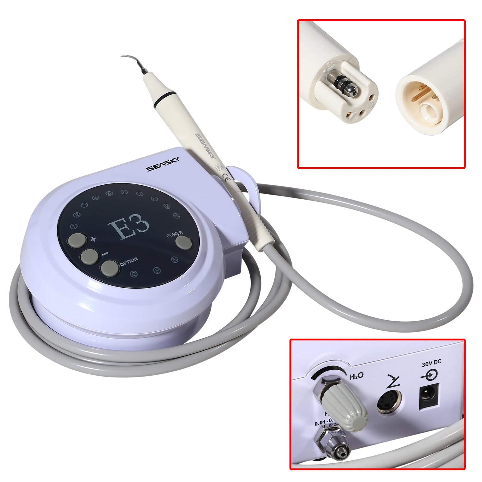 Стоматологический ультразвуковой пьезоновый скалер наконечник для накипи + G/P/E 5