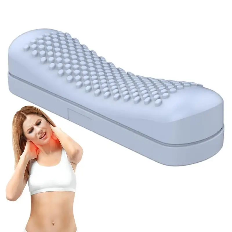 

Компактная Подушка-растяжка для выравнивания шейного позвоночника с несколькими массажными точками, предметы для сна, постельное белье для здоровья и здоровья