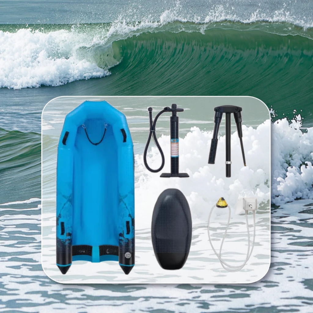 Комбинированный комплект для электрической доски для серфинга SurfKart с сиденьем, аксессуары для гидроциклов, исключает доску для серфинга RUSH WAVE (art.: 3920d0da79942) - 3920d0da79942