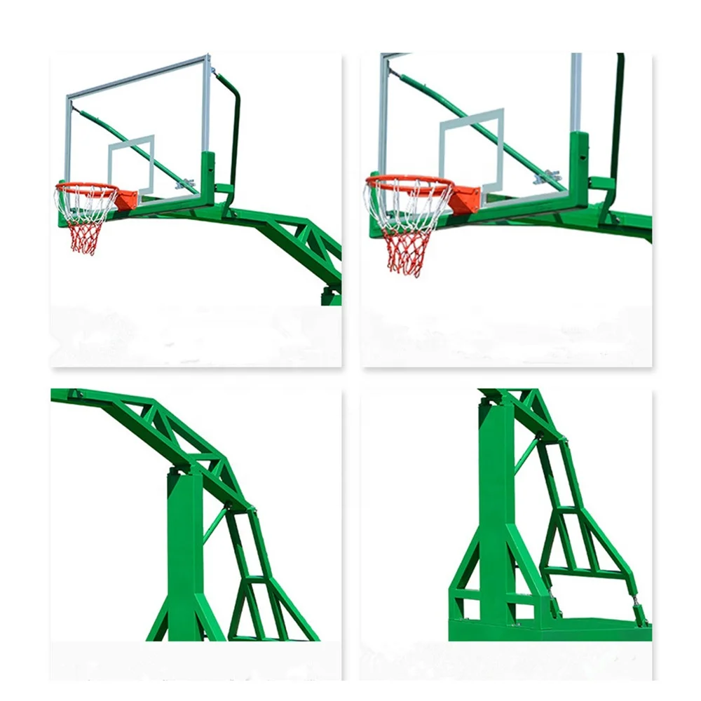 Профессиональная баскетбольная подставка Potas Hoop Подвижная