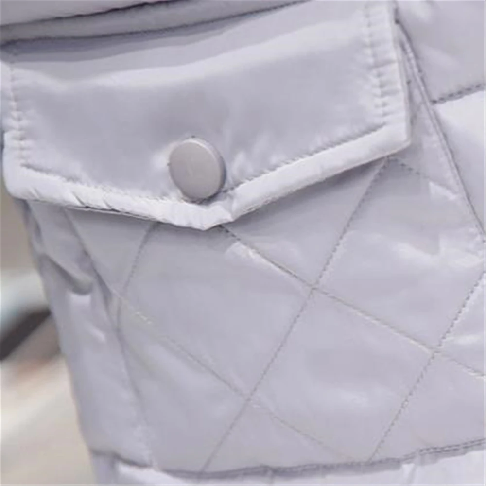 Пуховик женский с хлопковой подкладкой парка без рукавов пуховик жилет