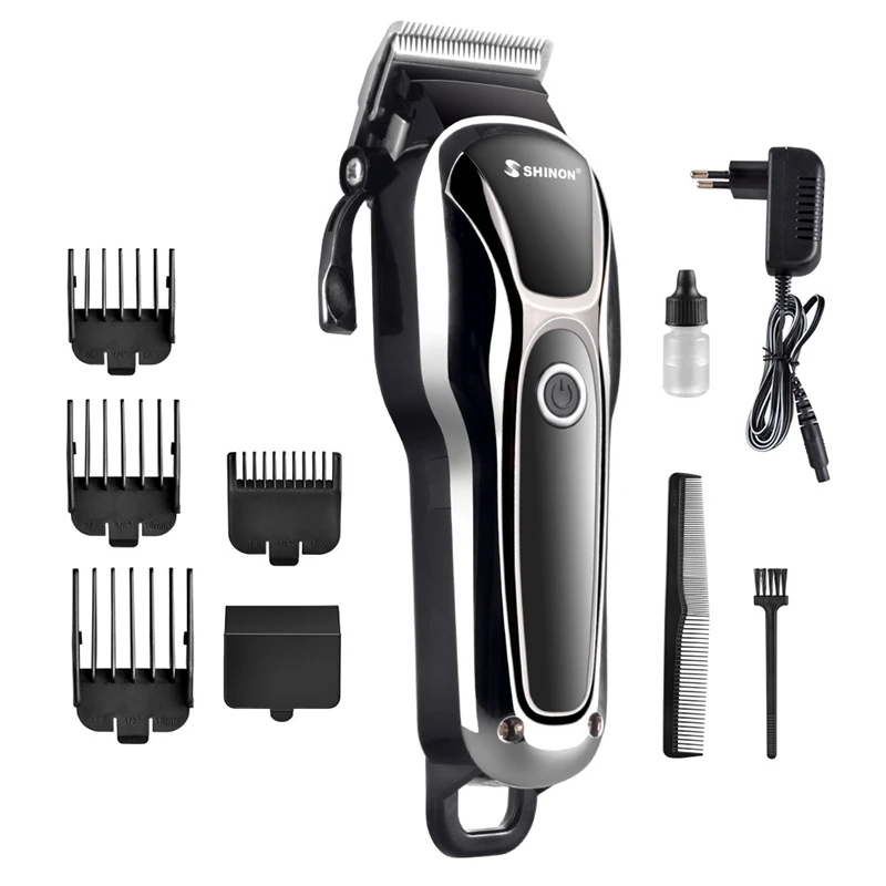 

SHINON Cord/Cordless Professional Hair Clipper Electric Hair Trimmer For Man Hair Cutter Pro Hair Cutting Machine Haircut Barber
