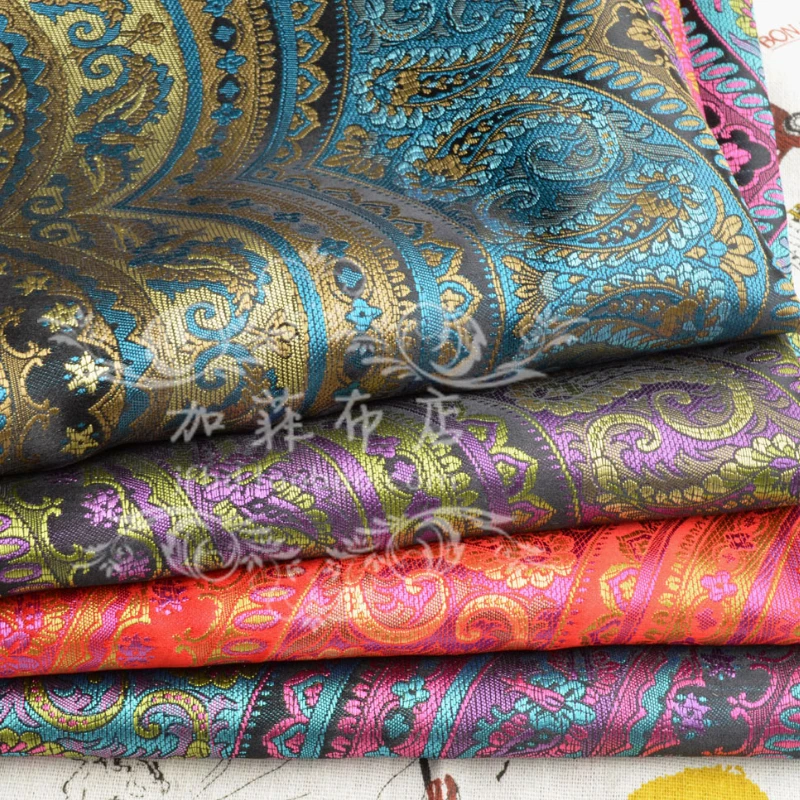 Тканая жаккардовая ткань в этническом стиле для одежды дизайнерский материал