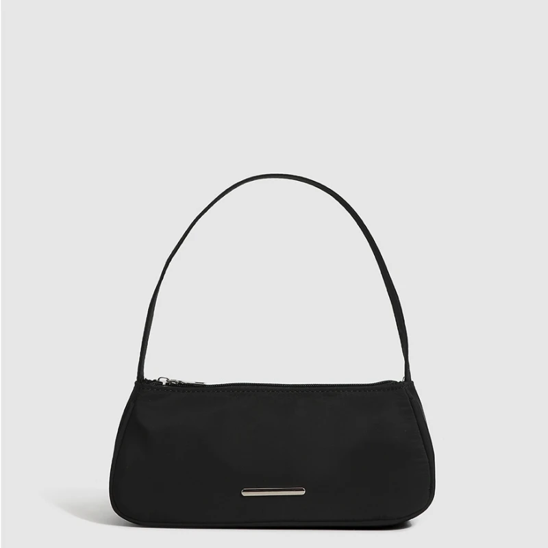 Нейлоновая сумка подмышки. Разноцветная модная через плечо. Модная женская