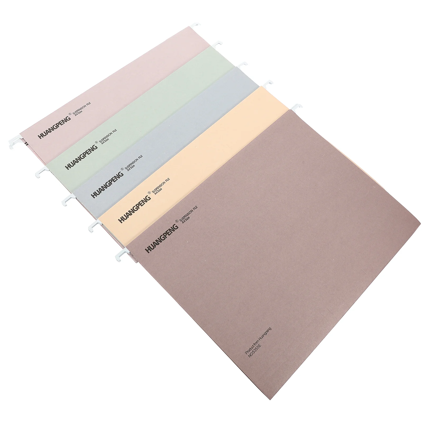 

5pcs Hanging File Organizer Folders Portable Receipt Folders Office Accessories