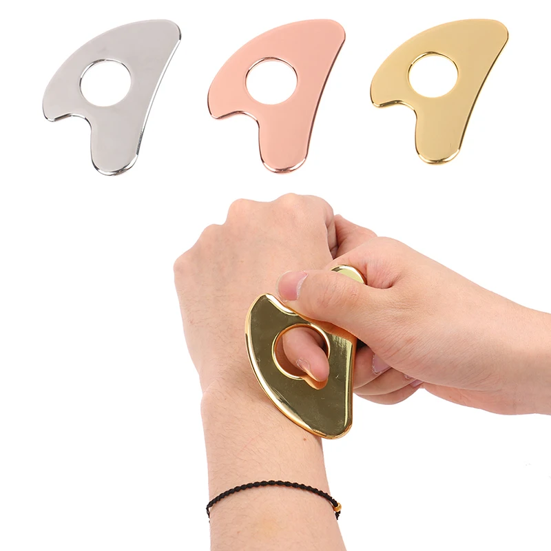 

Скребок для массажа лица, из нержавеющей стали