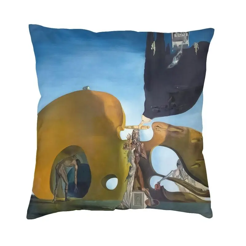 

Наволочка для подушки «Рождение жидких Желаний» Сальвадора Дали, 40x40 см, бархатные Роскошные наволочки, украшение для дома