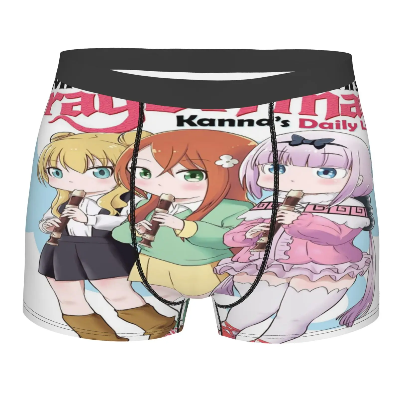 

Мужские трусы Miss Kobayashi's Dragon Maid 1562, розовые трусы-боксеры, забавное нижнее белье для мужчин, сексуальные мужские трусы Xs, сексуальные мужские ...