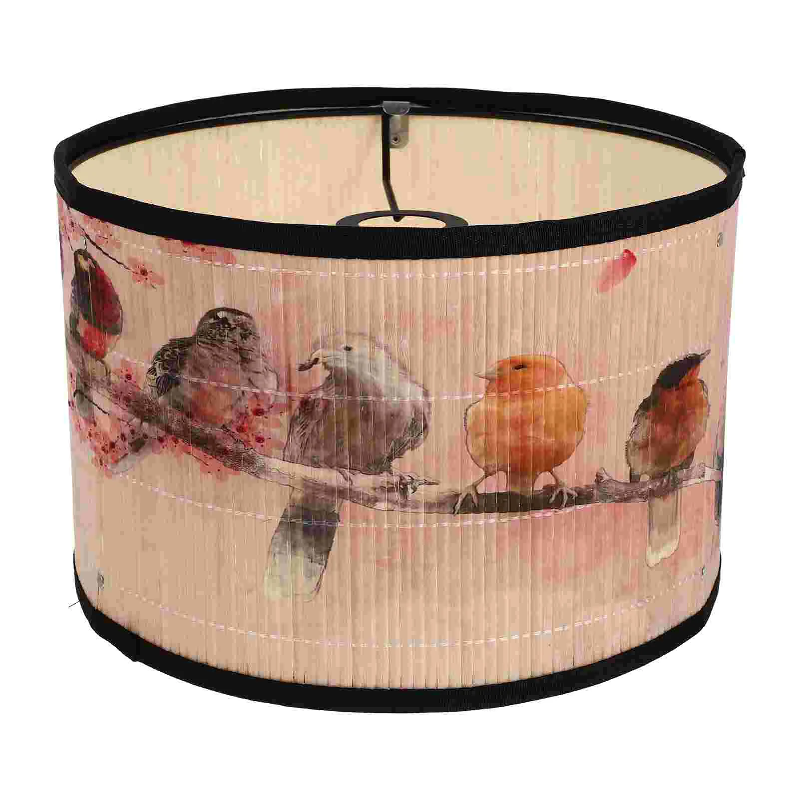 

Настольная люстра с бамбуковым покрытием в китайском стиле