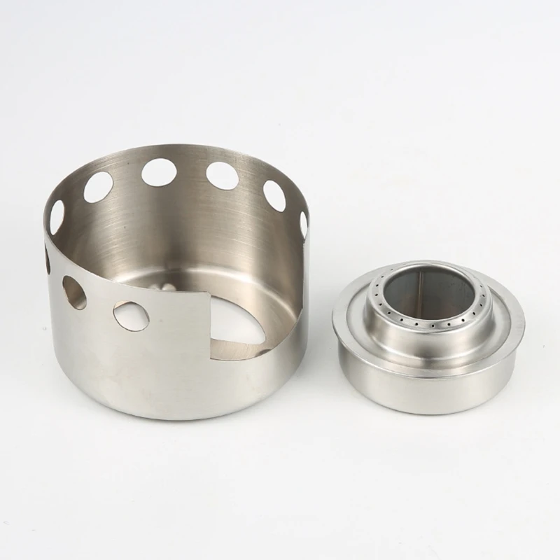 

Stainless Steel Burner Camp Cooking Tools Picnic Boiler Mini Oven