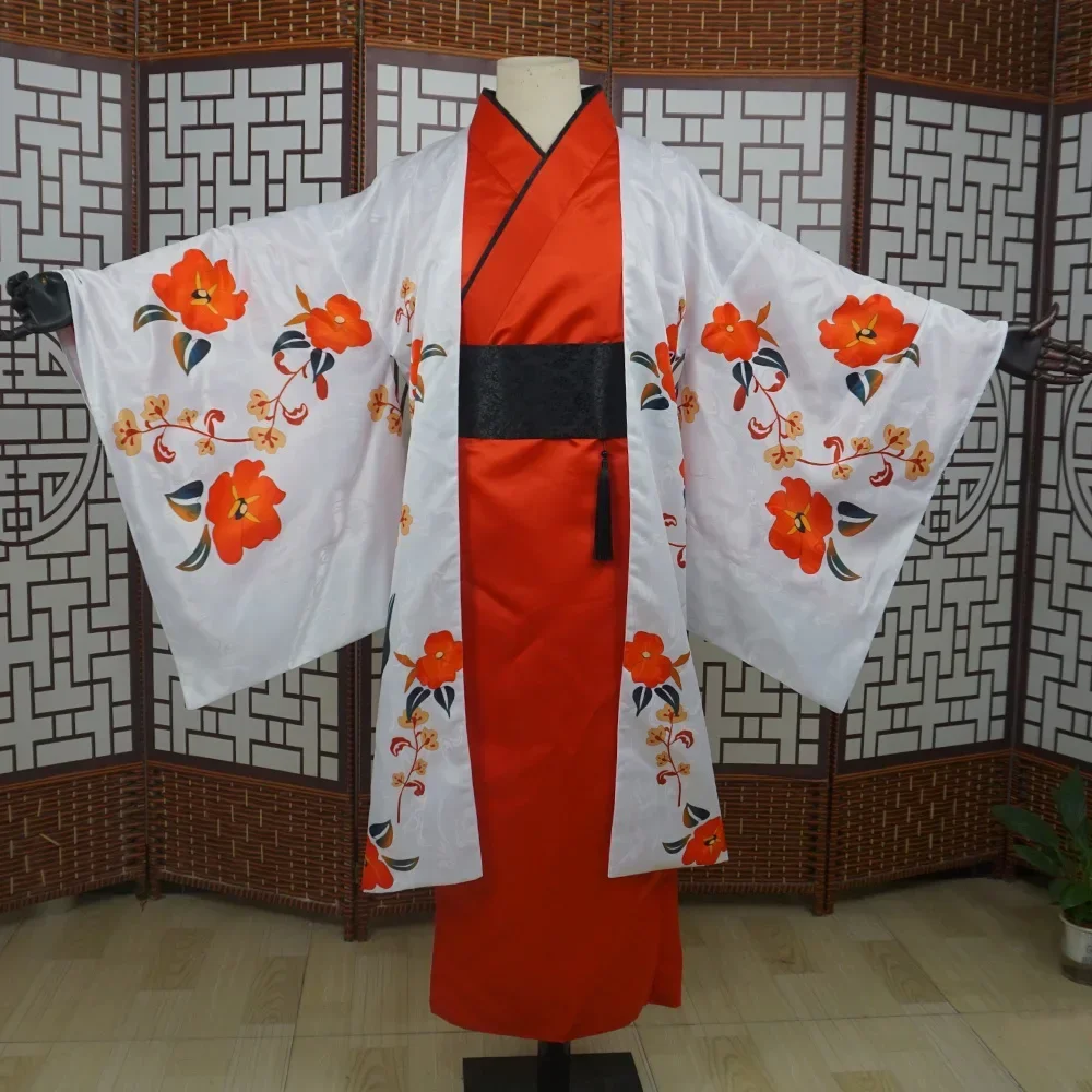 VTuber NIJISANJI Luxiem новогоднее кимоно Shu Yamino Ike Eveland Vox Akuma Mysta Rias Luca Kaneshiro Косплей Костюм