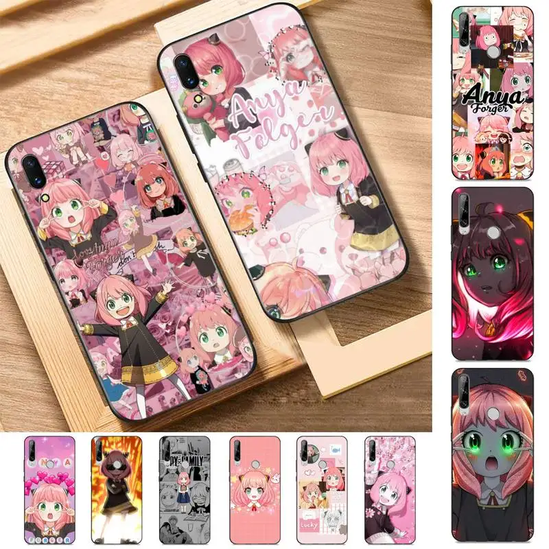

Spy×Family Anya Phone Case for Huawei Y 6 9 7 5 8s prime 2019 2018 enjoy 7 plus