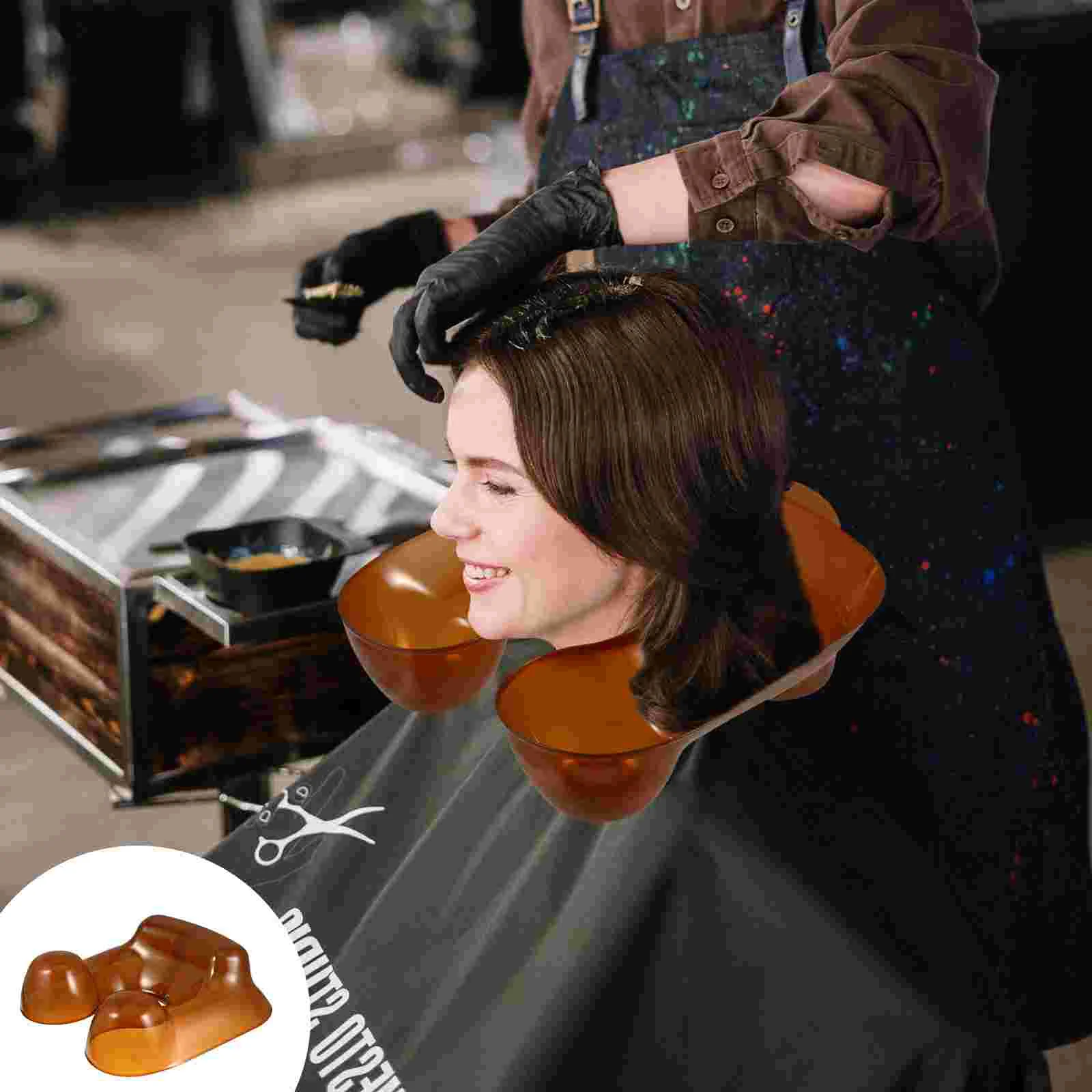 

Tray Hair Neck Washingsalon Perming Perm Coloring Dye Shoulder Rest Dressing Short Andshampoo Rinse Sink