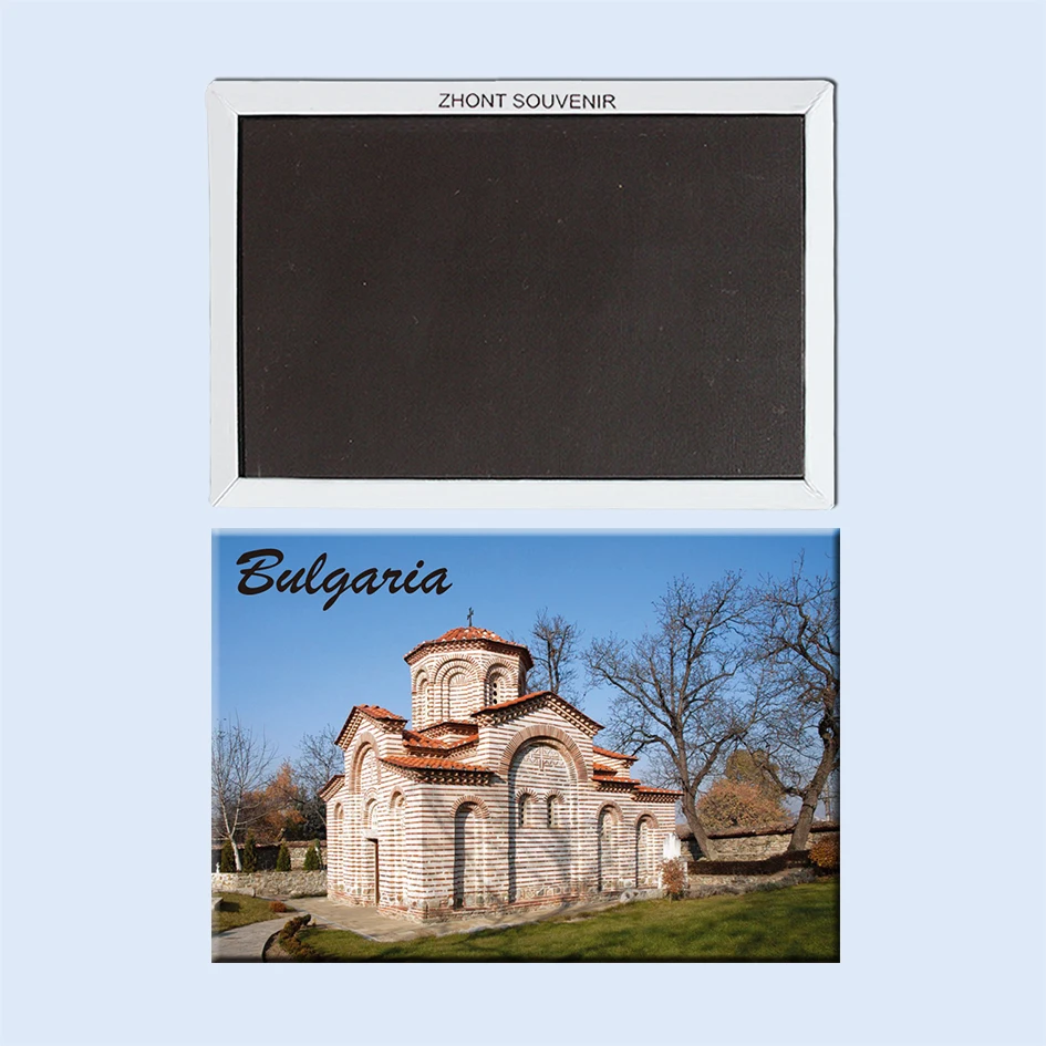 Дорожные сувениры с магнитами на холодильник церковь святого Джорджа киустендил из Болгарии 21924