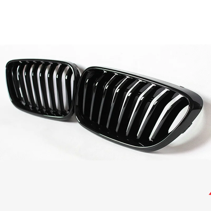 

Body Kit Modified Racing Grills Single-line Bright Black Matte Black Front Air Intake Grille Fit For BMW 2 Series Coupe F22 F23