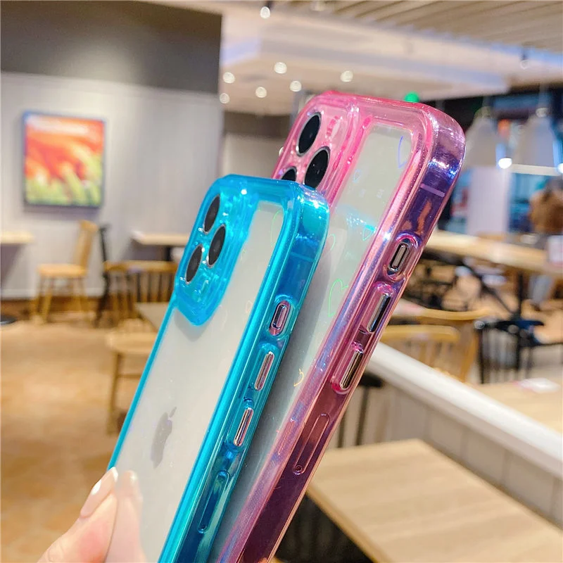 Мигающий акриловый чехол для iPhone совместим с моделями 13 Pro max 12 11 XR x XS 7 8 plus Se |