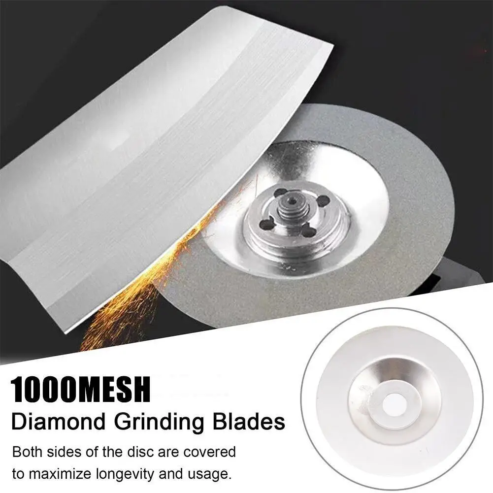

1000 Mesh Tungsten Electrode Sharpener Grinder Cutter Saw Polish Inner Cutting Diamon 20mm Grind Disc Lapidary I5Z7