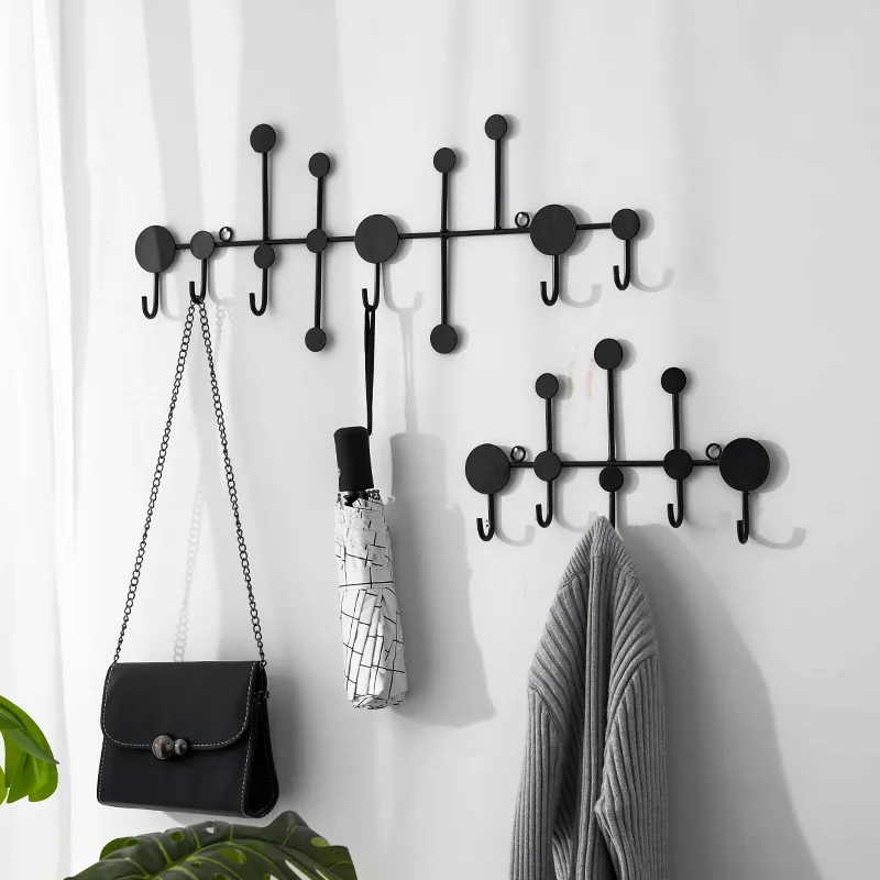 

Gold /Black Wall Hook Storage Nordic Creative Entrance Key Hanger Home Decoration Wall Hanging Fitting Room Clothes Coat Hook