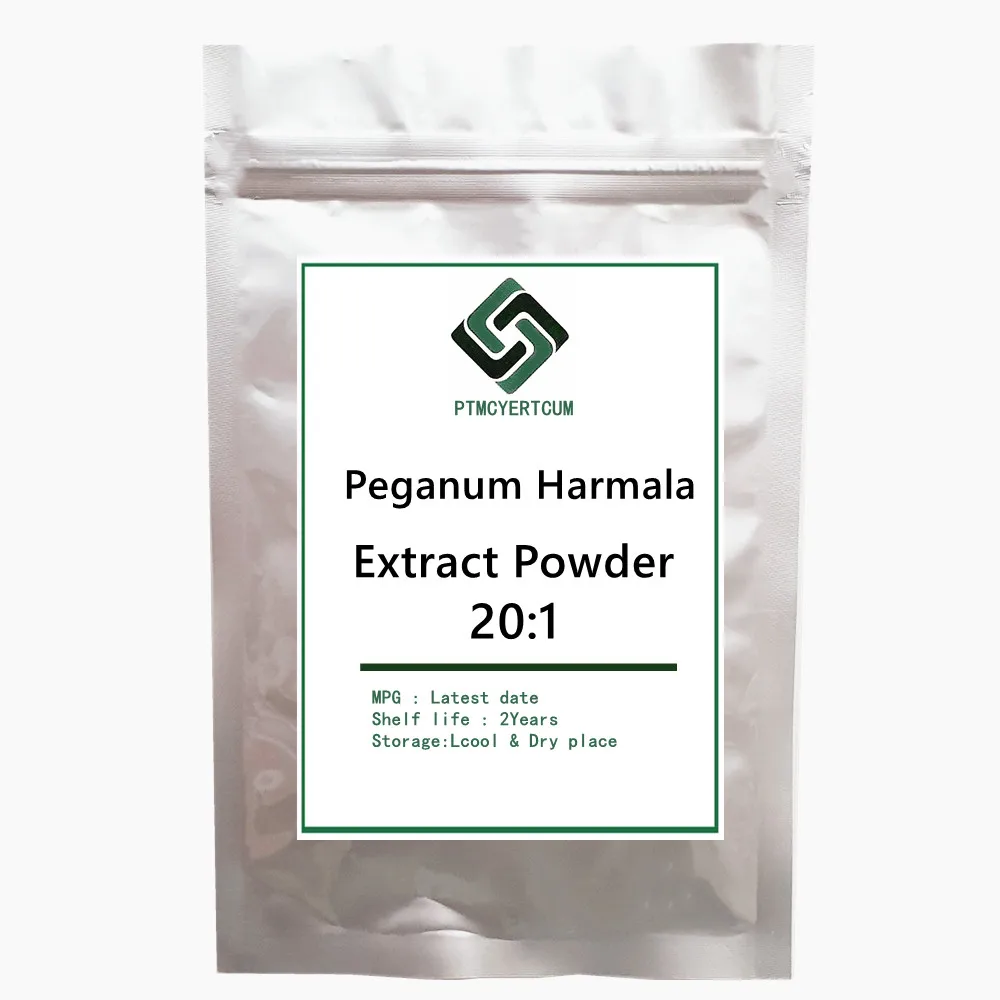 

100% Pure Peganum Harmala Extract Powder, Harmine, Vasorelaxant Effect, Luo Tuo Peng, Free Shiping