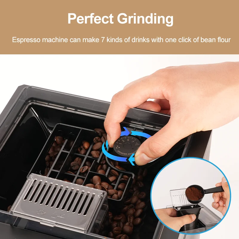 Автоматическая эспрессо-машина Mcilpoog M3 встроенный вспениватель молока и