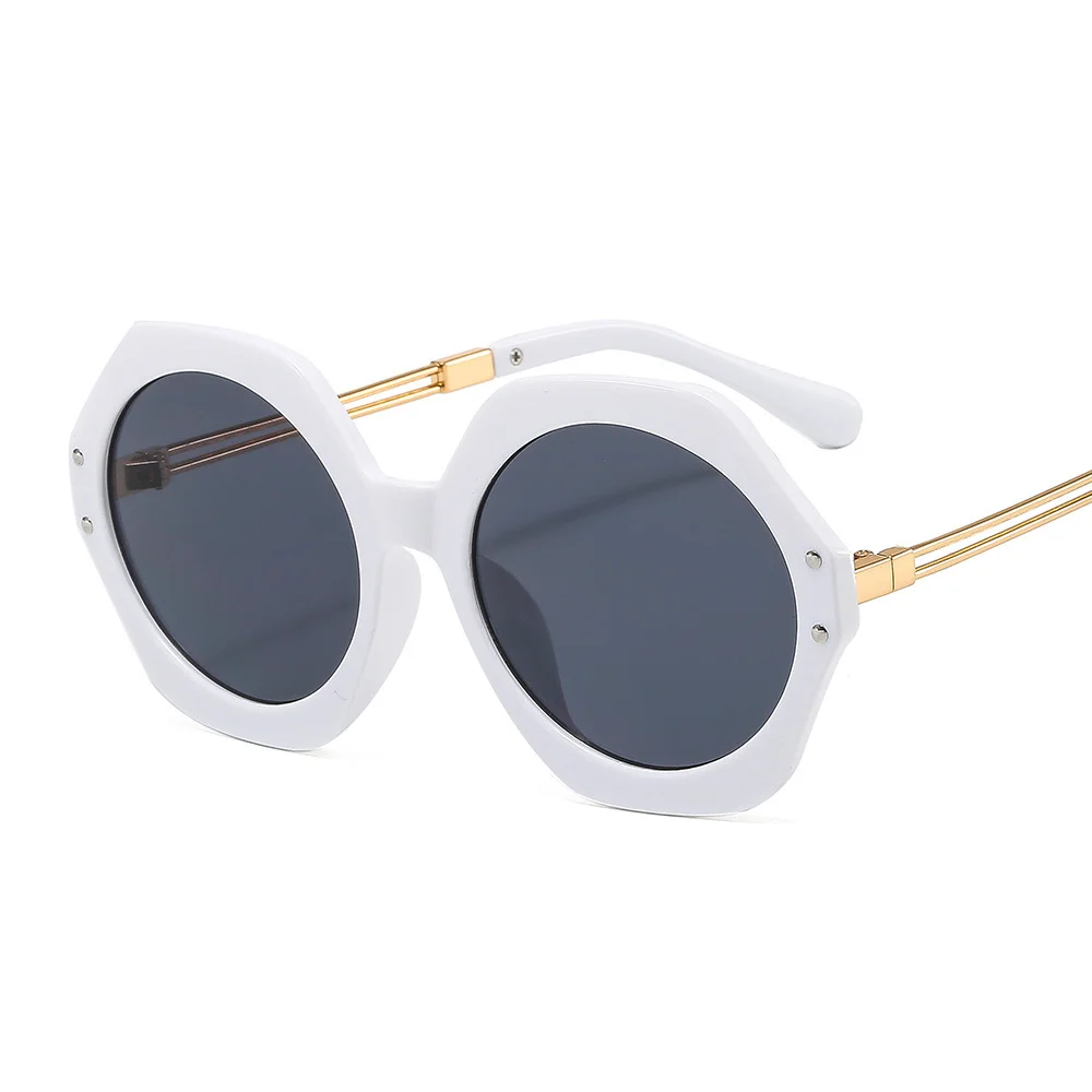 

Fashion Personality Polygon Colored Retro Plastic Sunglasses For Women Streetwear Sun Glasses Men Outdoor Travel Trend Eyewear