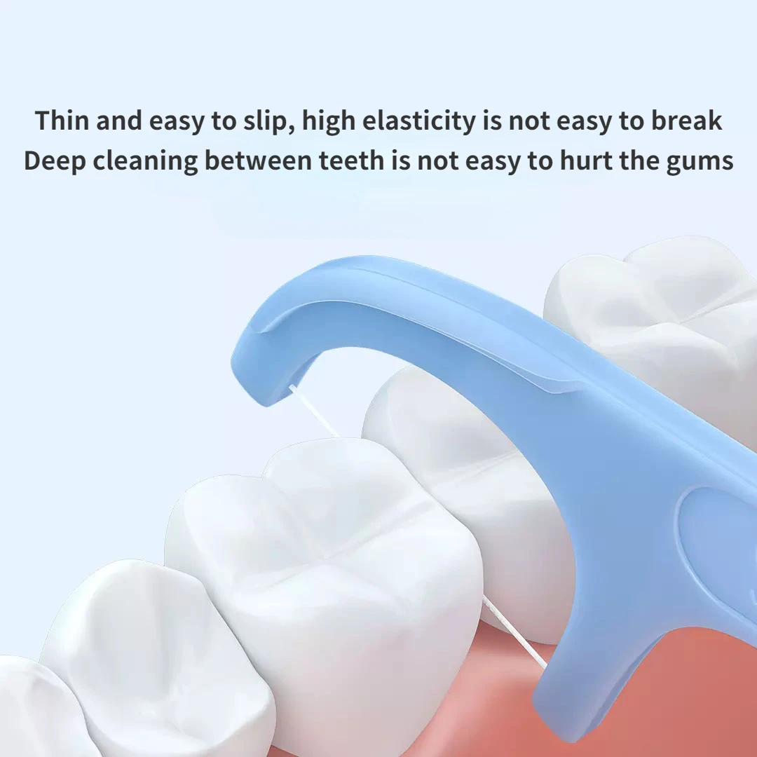 

50 Pcs/ Box Soocare Daily Tooth Cleaning Professional Dental Floss Testing Food Grade Fast Ship Tooth Pick Flosser Floss