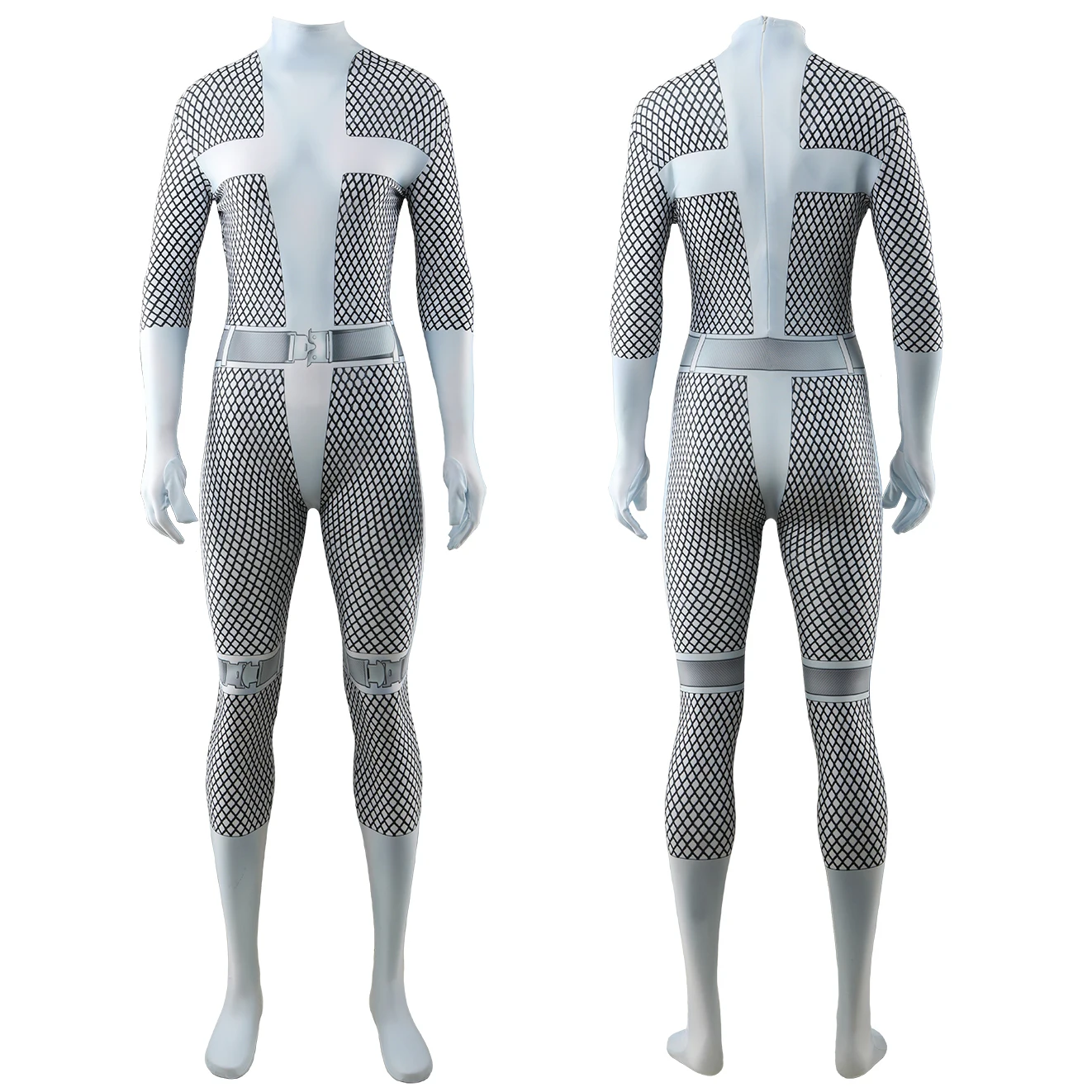 Костюм для косплея Silver Sable девочек костюм супергероя из спандекса с 3D принтом на