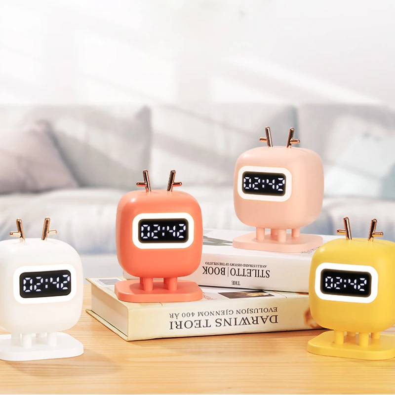

Home Jianmeng Alarm Clock Multifunctional Electronic Alarm Clock Student Bedside Night Light Intelligent Children's Clock