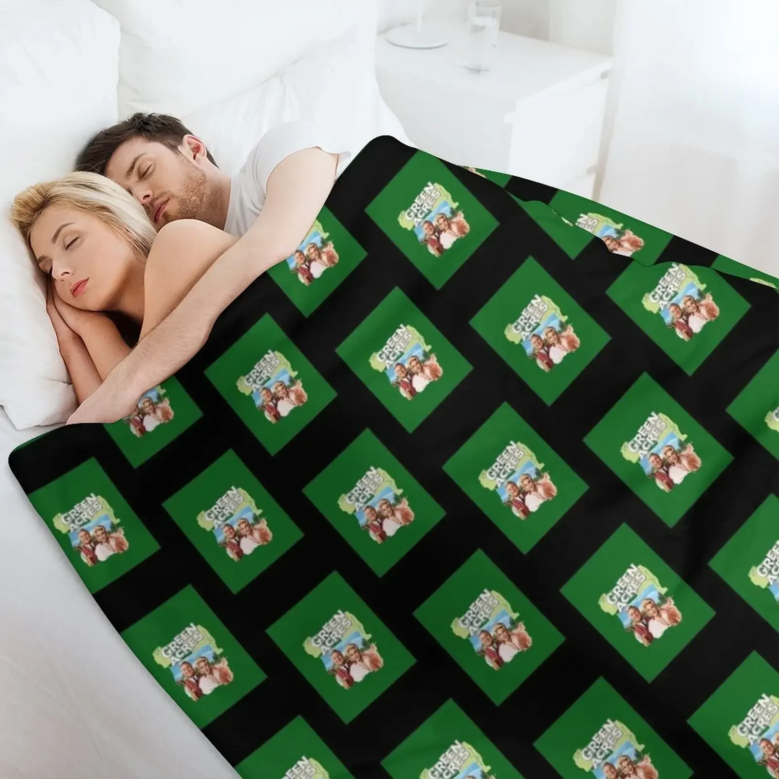 Зеленая футболка с рисунком 3248 плед одеяло Рождественское украшение одеяла для