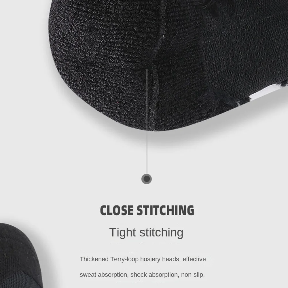 Winter Shock Absorption Compression Basketball Men's Training Sock Professional Sports Breathable Sweat-absorbent Towel Socks