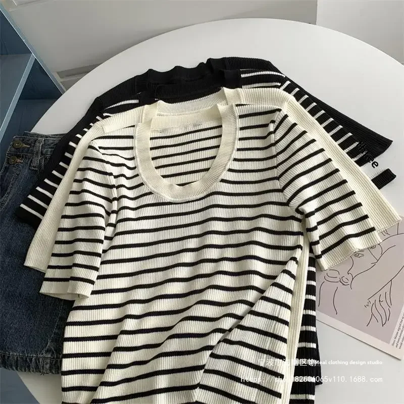 Футболка женская стройнящая из вискозы тонкий универсальный пуловер свободного