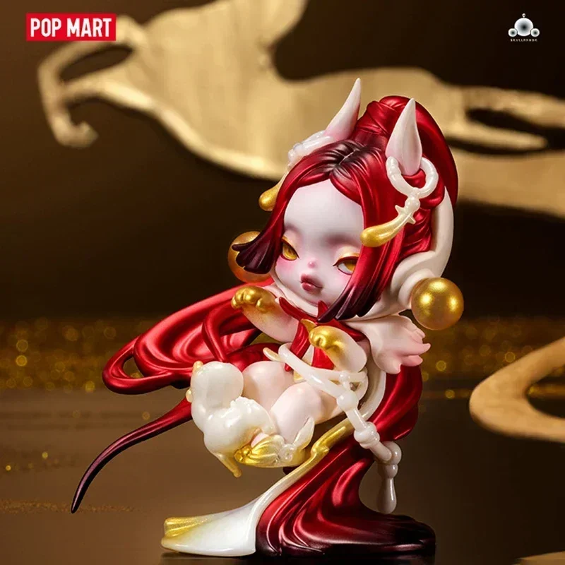 Фото POP MART SKULLPANDA Ji: Коллекционная фигурка-сюрприз в закрытой упаковке, декоративная статуэтка для дома №4