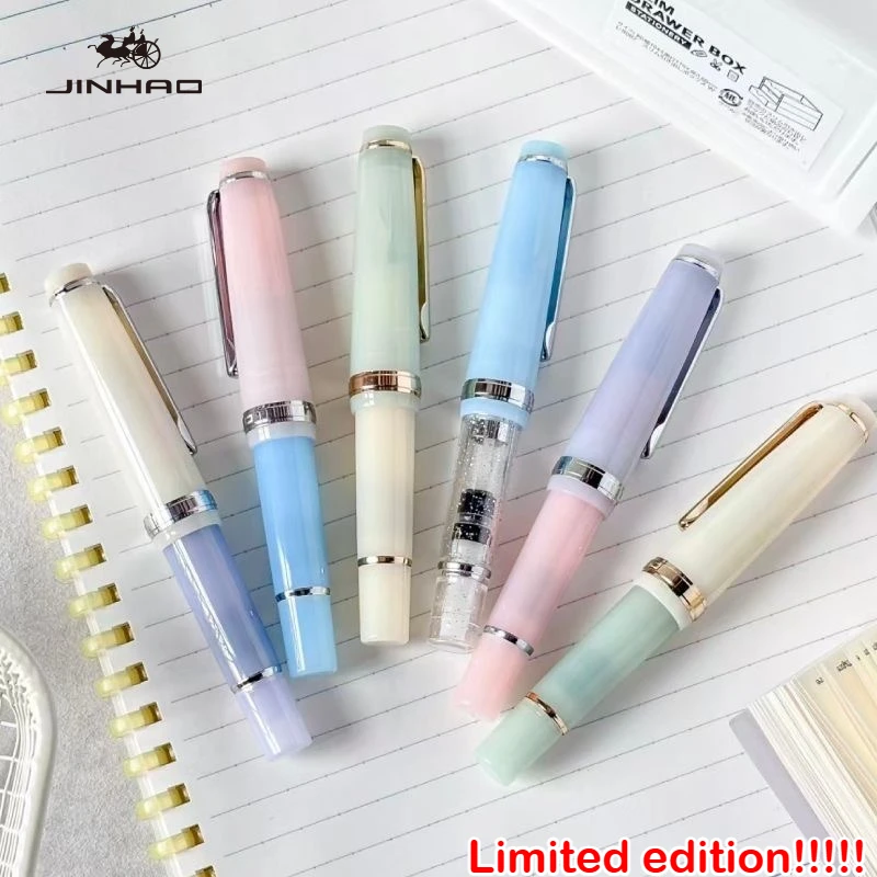 Ручка-фонтан JINHAO 82 MINI, лимитированная серия, 9 новых цветов, перья EFFMBent, для каллиграфии, школьные и офисные принадлежности, канцтовары (art.: 3920db2b2f307) - 3920db2b2f307