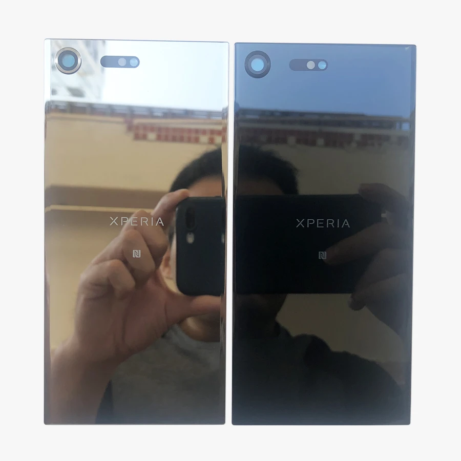 Стекло для Sony Xperia XZ Premium задняя крышка батарейного отсека Корпус Запасные части XZP