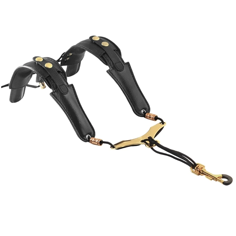 

2023 New Saxophone Double Shoulder Strap Neck Harness Musical Instruments Accessories