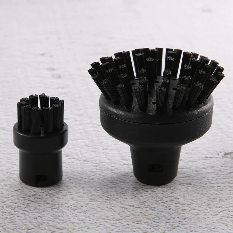 

A06I For Karcher SC1 SC2 SC3 SC4 Large Round Brush Cleaning Brush For Steam Cleaner Attachment Adapter Home Cleaning Brush