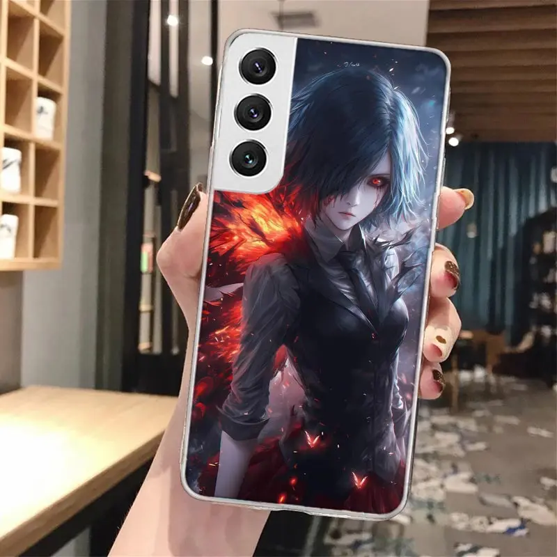 G-Ghoul Tokyo Touka Kirishima Мягкий чехол для телефона Samsung Galaxy S24 S25 S23 S22 Ultra S21 Plus S20 FE S10 + S10E