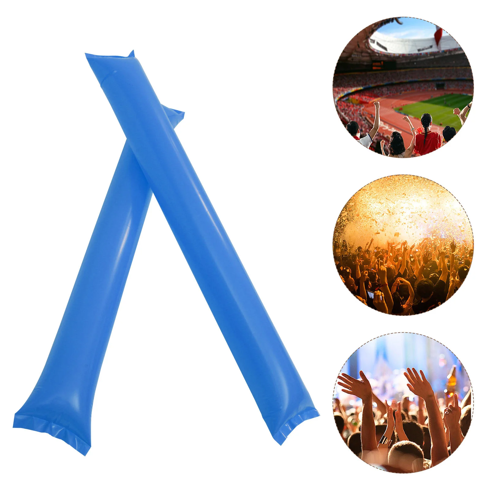 

40 Pcs The Celebration Party Cheering Sticks Come Gala Inflatable Stadium Noisemakers Concert