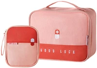 empty first aid bags travel medical supplies cosmetic organizer insulated medicine bag convenient safety kit