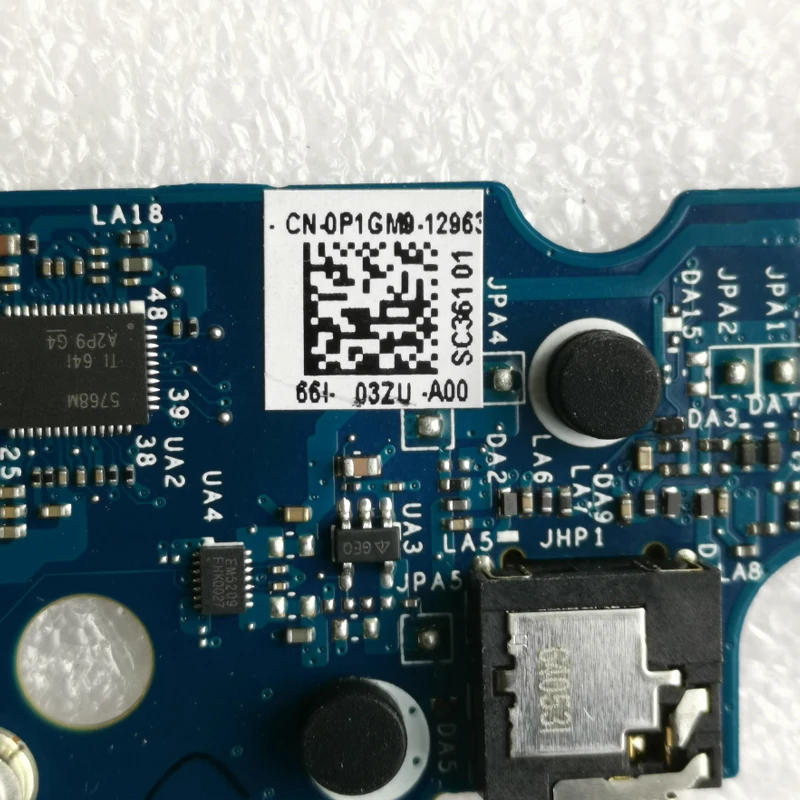 0P1GM9 LS-C361P Новый оригинальный для ноутбука DELL XPS 9550 M5510 аудиоплата P1GM9 CN-0P1GM9 высокое