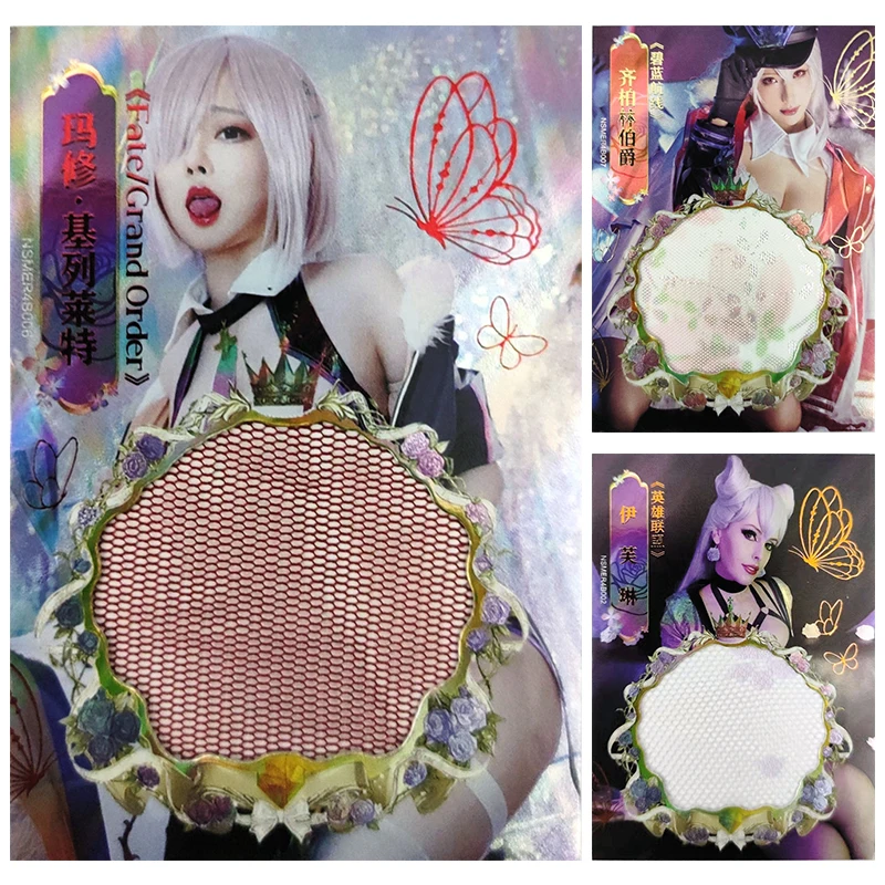 

Аниме редкая история богини ограниченный выпуск COS отражения вспышки Evelynn Mash Игрушки для мальчиков коллекционные карты подарки на день рождения