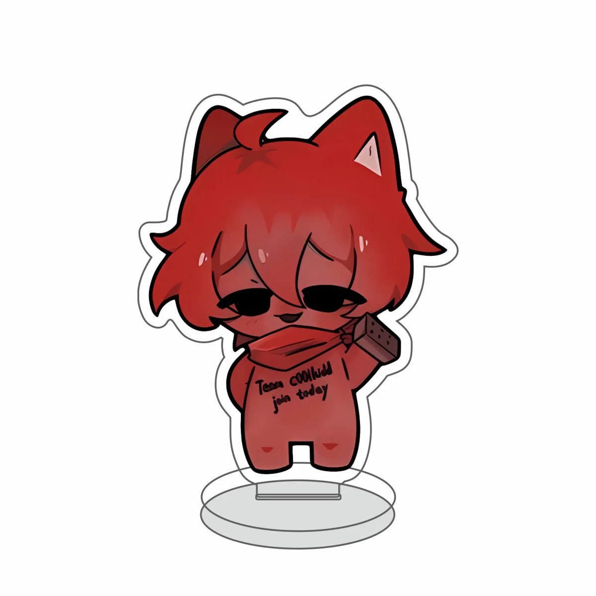 Фото Акриловый брелок Forsaken HOT Game Guest 1337 Noob Shedletsky John Doe c00lkidd Elliot Chibi, кулон, игровые брелки, подарки №3