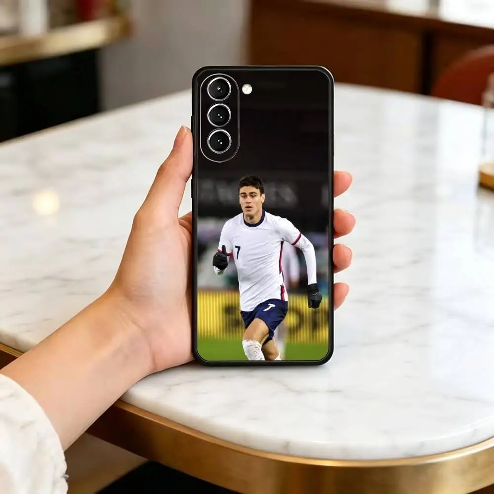 Чехол для телефона с изображением футболиста Джованни Р-Рейны для Samsung Galaxy A73, A72, A71, A70, A53, A52, A51 и других моделей, мягкий черный чехол (art.: 3920dad6414b7) - 3920dad6414b7