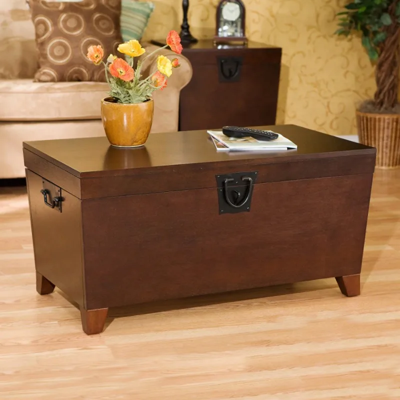 

Pyramid Trunk Coffee Table, Mission Style, Multiple Finishes furniture living room