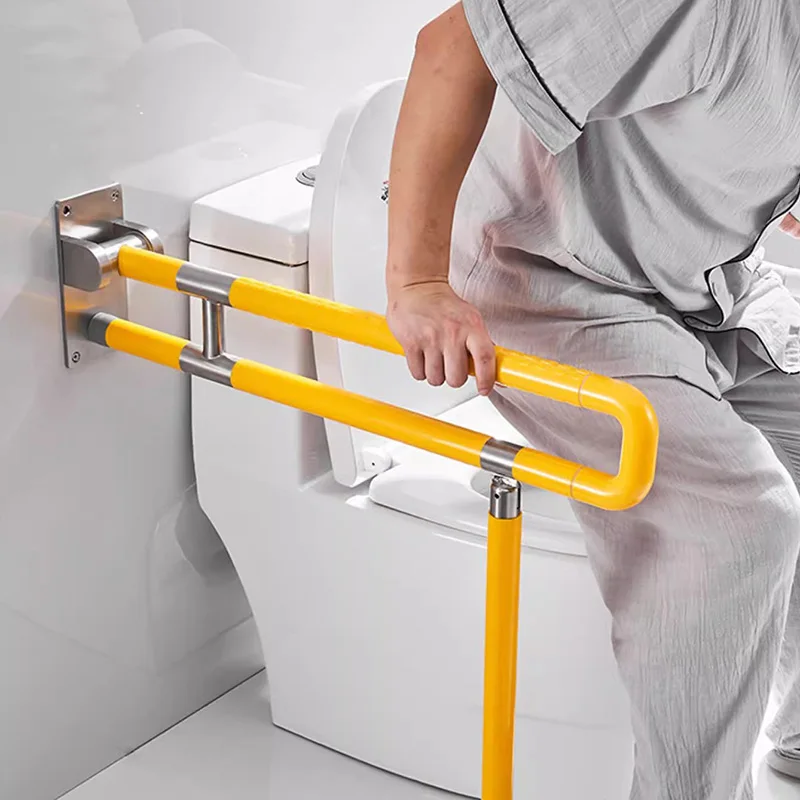 Металлические опоры на присоске прочные поручни для ванной комнаты современные