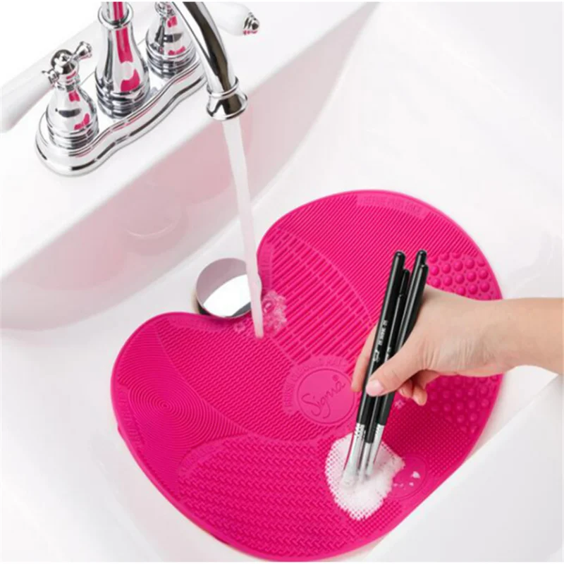Новинка искусственная косметика чистящий коврик для геля основа макияжа щетка