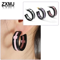 zxmj anime tokyo earrings cos sangulong ear clip 3 colors fashion cartoon character ear rings trend two dimensional ear jewelry
